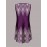 Women'S Casual Sleeveless A-Line Dress with Purple& White All-Over Print, Round Neck, Machine Washable, Medium Stretch for Spring/Summer, Spring Fashion, Elegant Style, Stretchable Fabric