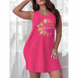 Plus Size Women'S Tops 100% Breathable Crazy Dolphin Lady Graphic Print Dress for Beach And Daily Wear Plus Size Women'S Summer Outfits with Dolphin Design Womens Tops for Vacation And Casual Outings